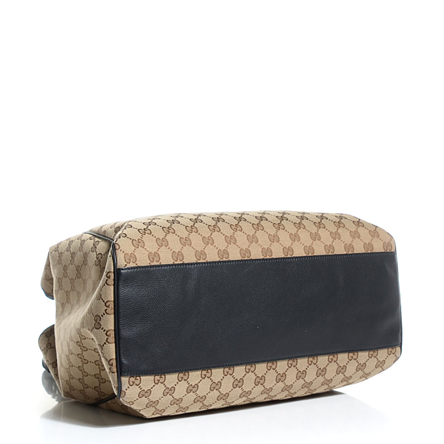 Monogram Large Tote Brown Black