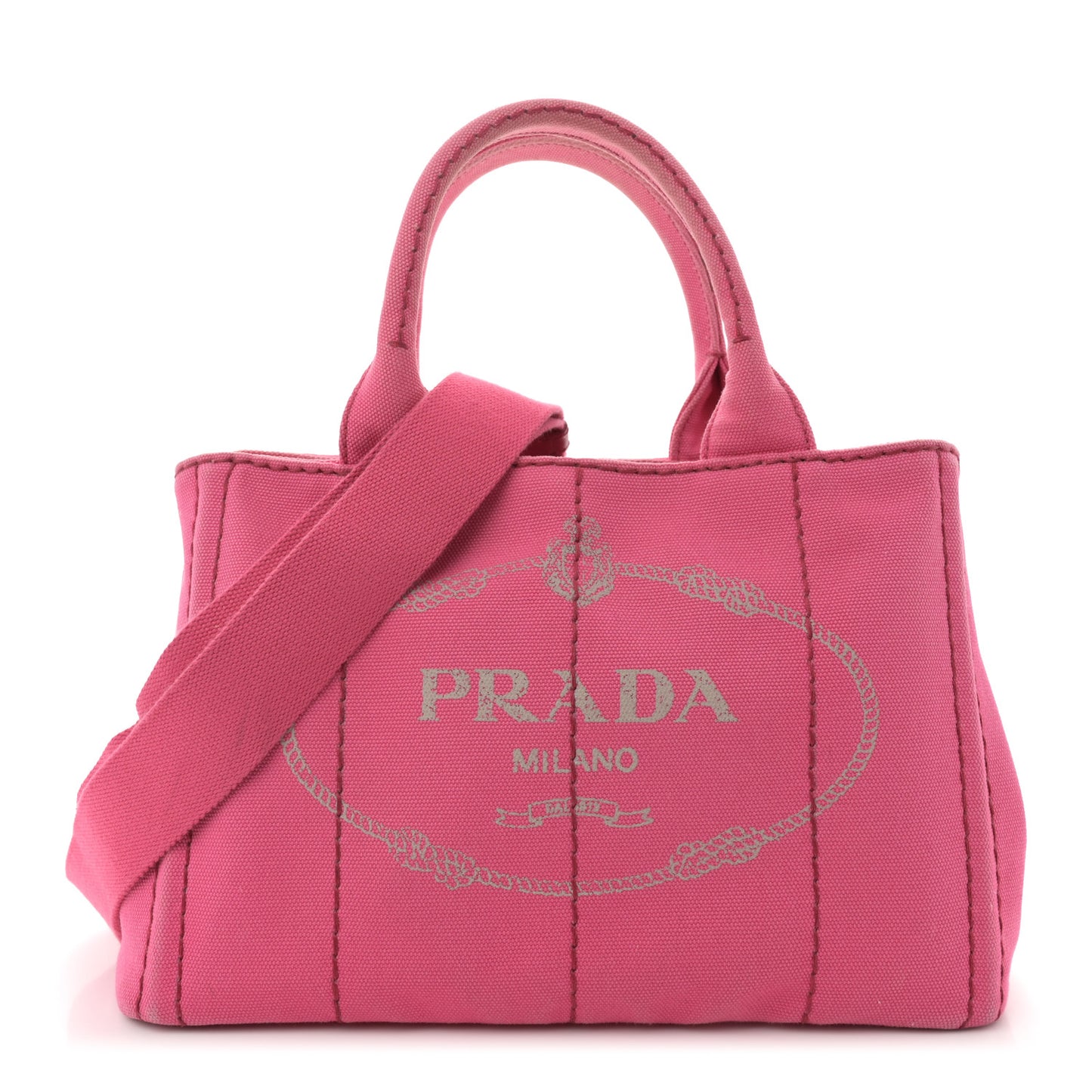 Canapa Small Logo Tote Peonia