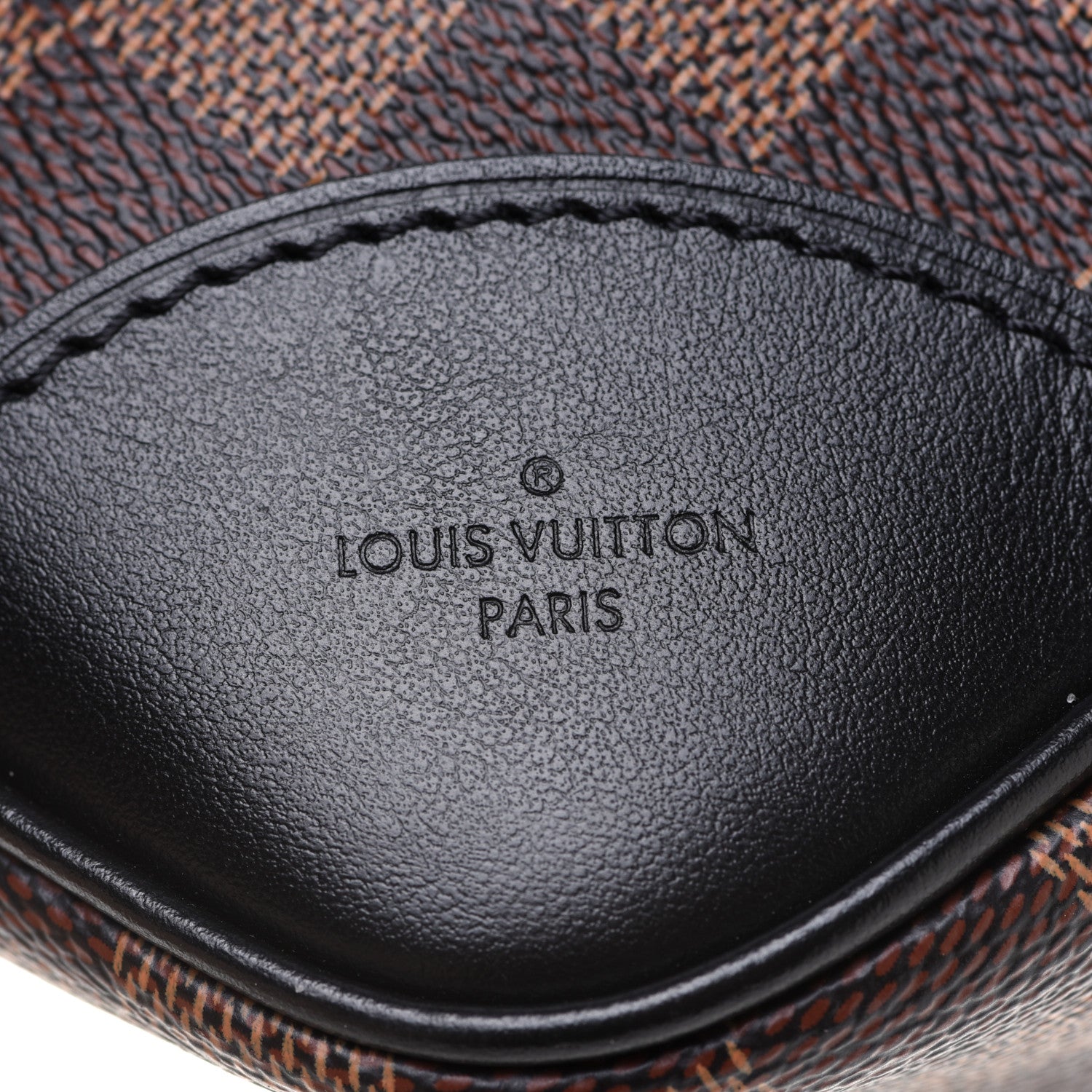 Louis Vuitton Damier Ebene Odeon MM Black 8 of 10