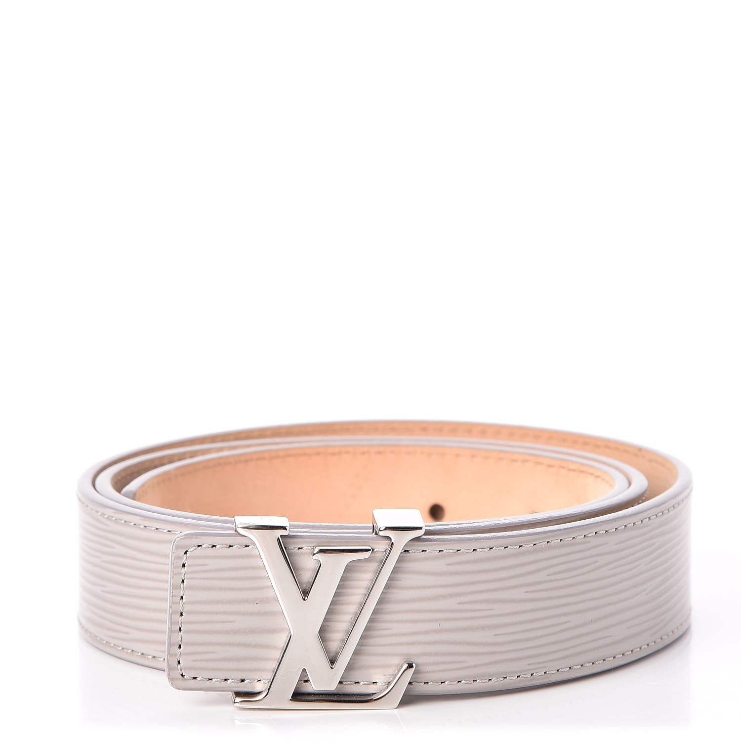 Louis Vuitton Epi 30mm LV Initiales Belt 85 34 Lilac 1 of 6