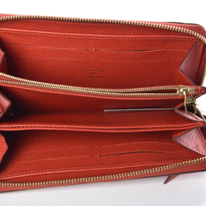 Louis Vuitton Empreinte Zippy Wallet Cherry 5 of 8