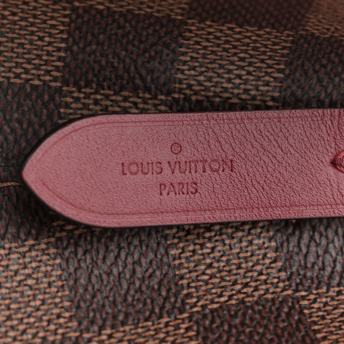Damier Ebene Neonoe MM Cherry Berry