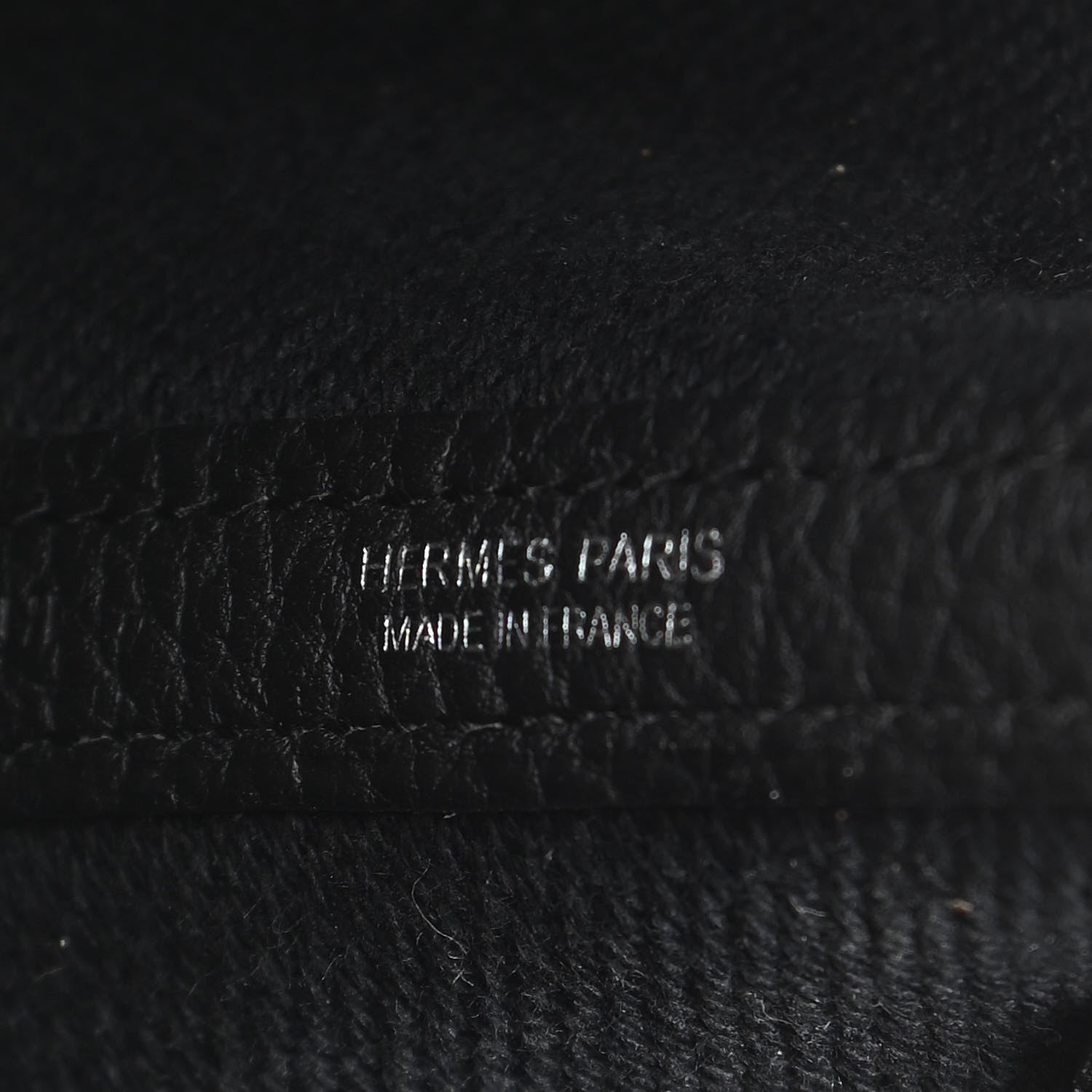 Hermes Twill H Negonda Garden Party 30 TPM Tote Ecru Black 5 of 8