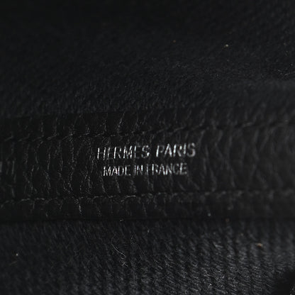 Hermes Twill H Negonda Garden Party 30 TPM Tote Ecru Black 5 of 8