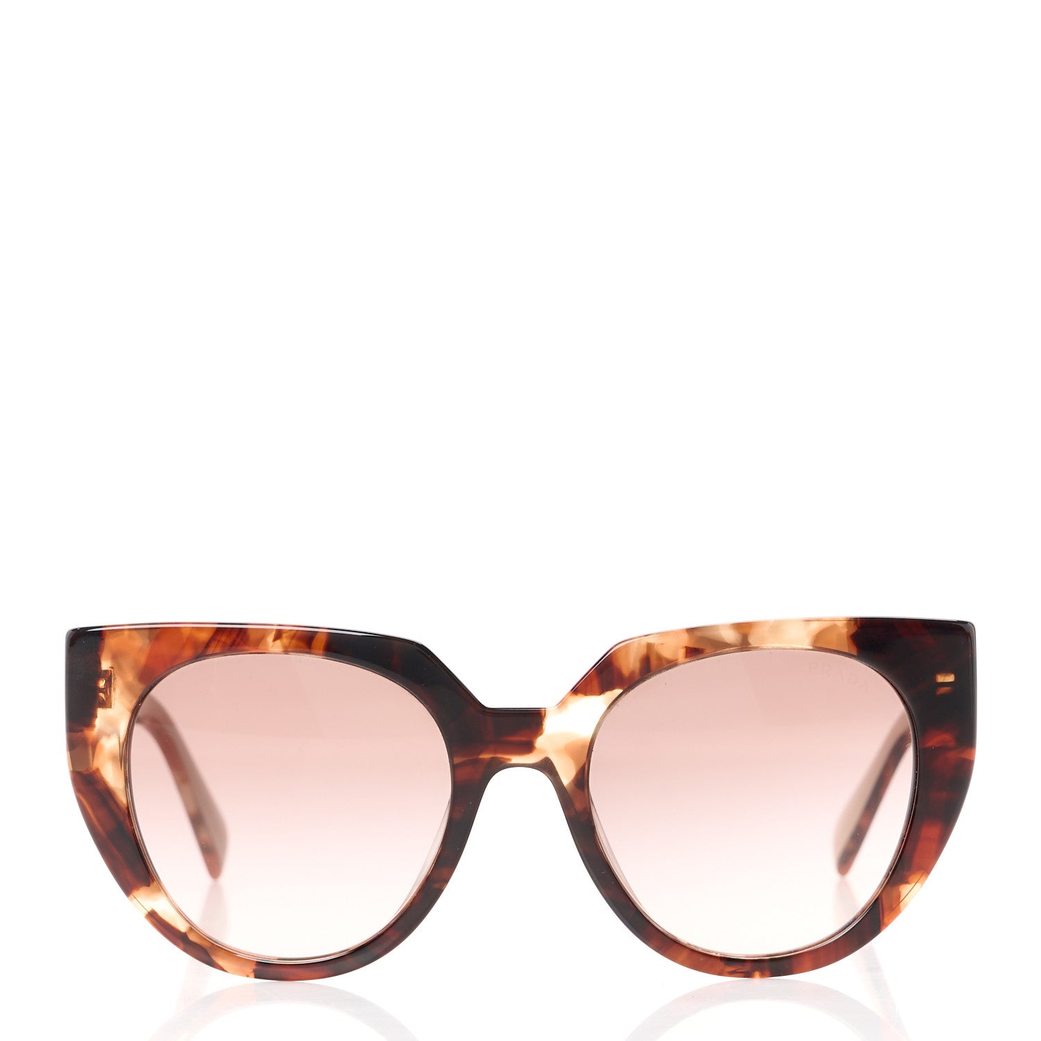 Prada Acetate Sunglasses SPR 14W Tortoise Pink 2 of 8