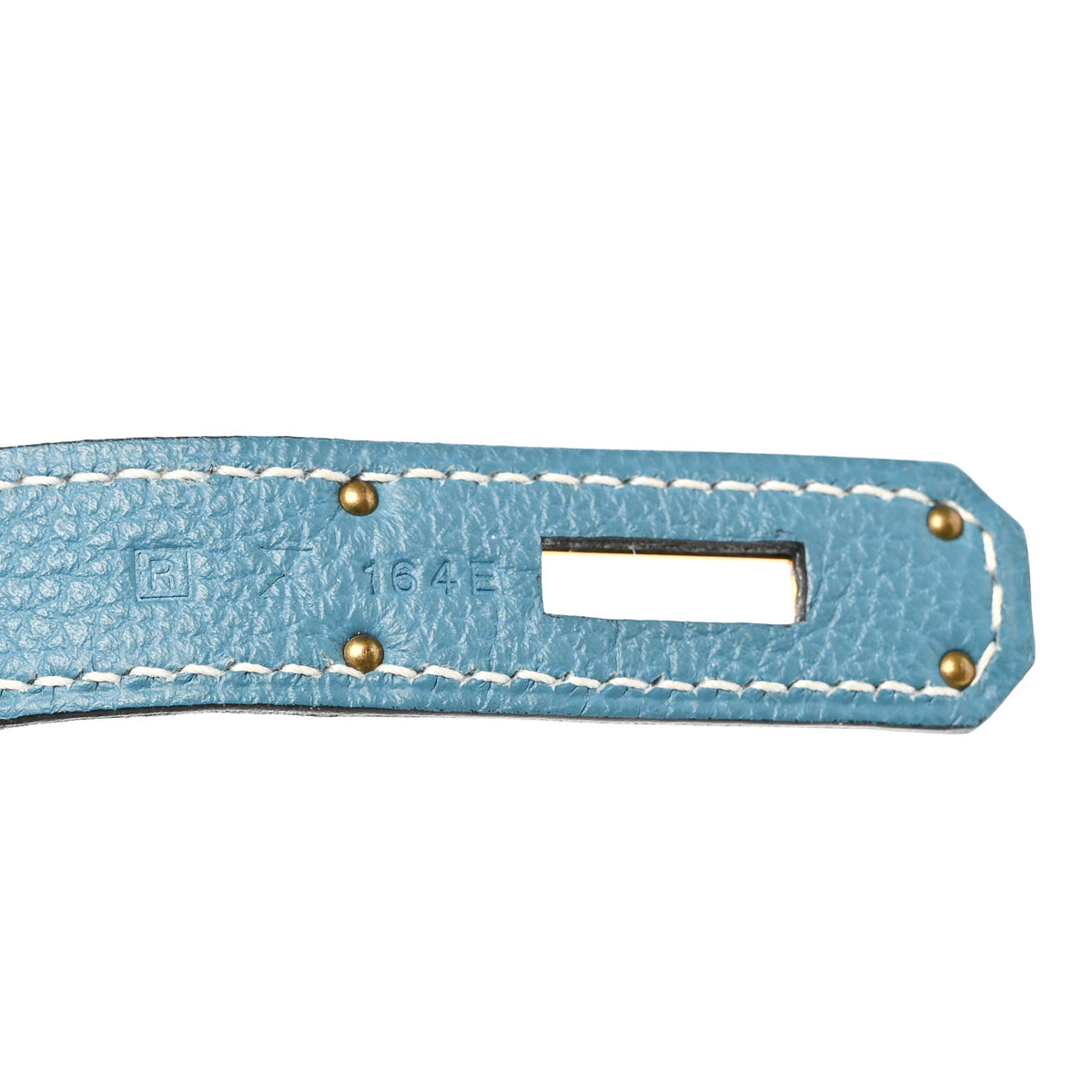 Hermes Togo BIRKIN 30 Blue Jean 7 of 11