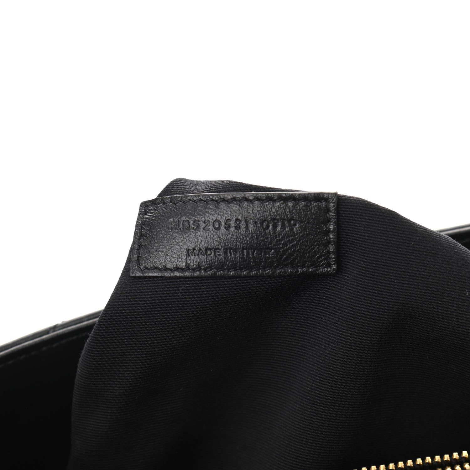 Saint Laurent Calfskin Y Quilted Monogram Large Loulou Shopper Black 9 of 10