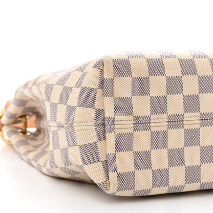 Louis Vuitton Damier Azur Graceful PM Rose Ballerine 10 of 13
