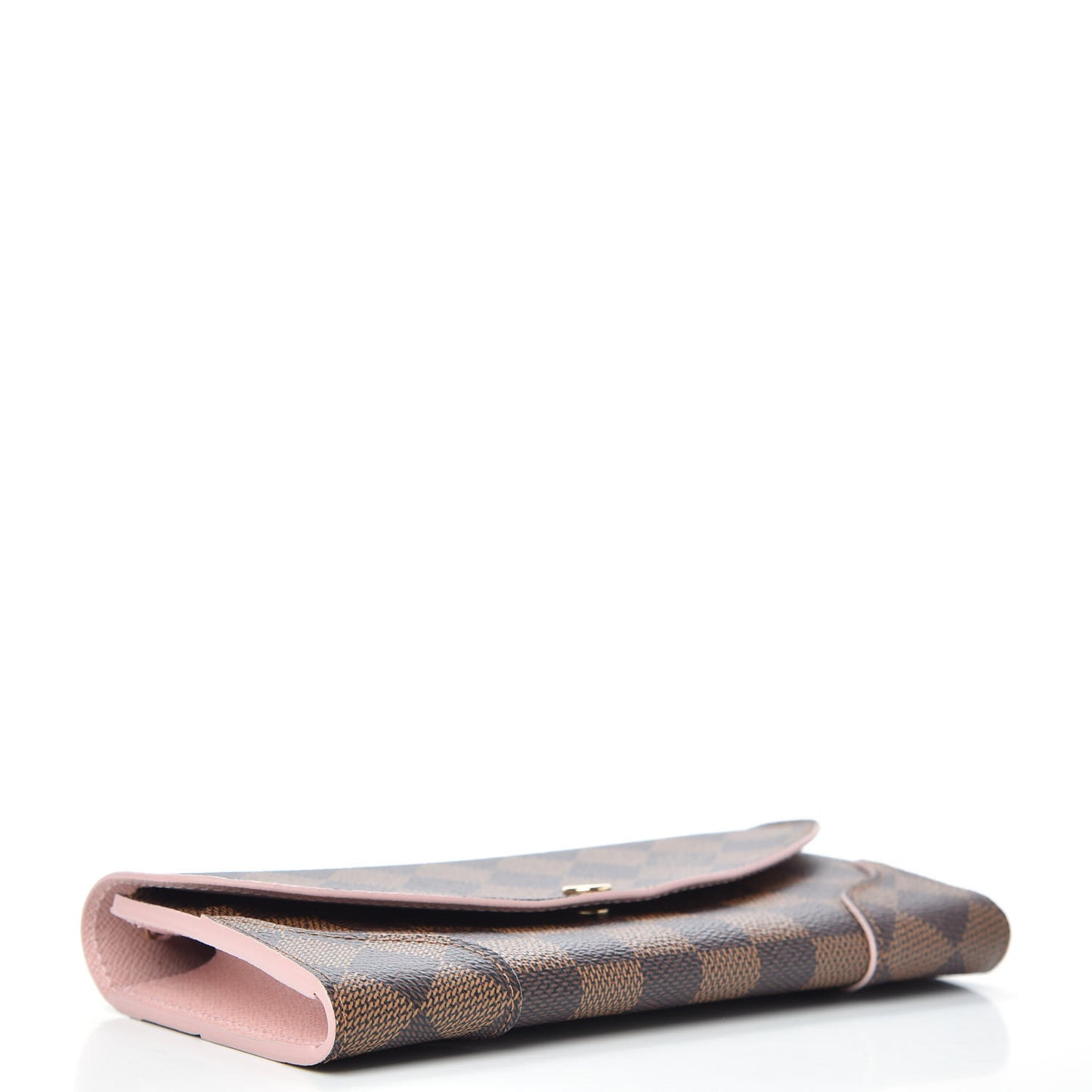 Damier Ebene Caissa Wallet Rose Ballerine