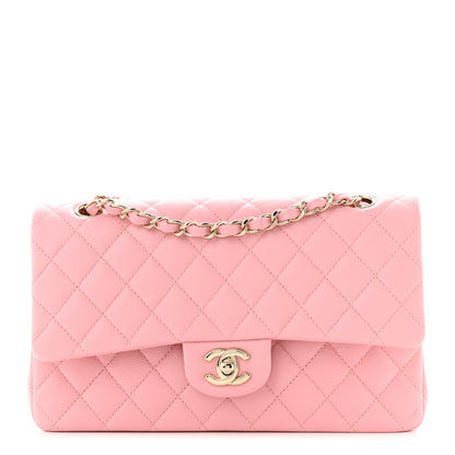 Chanel Caviar Quilted Medium Double Flap Pink 1 of 10