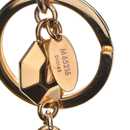 Louis Vuitton LV Facettes Bag Charm Key Holder Gold 6 of 6