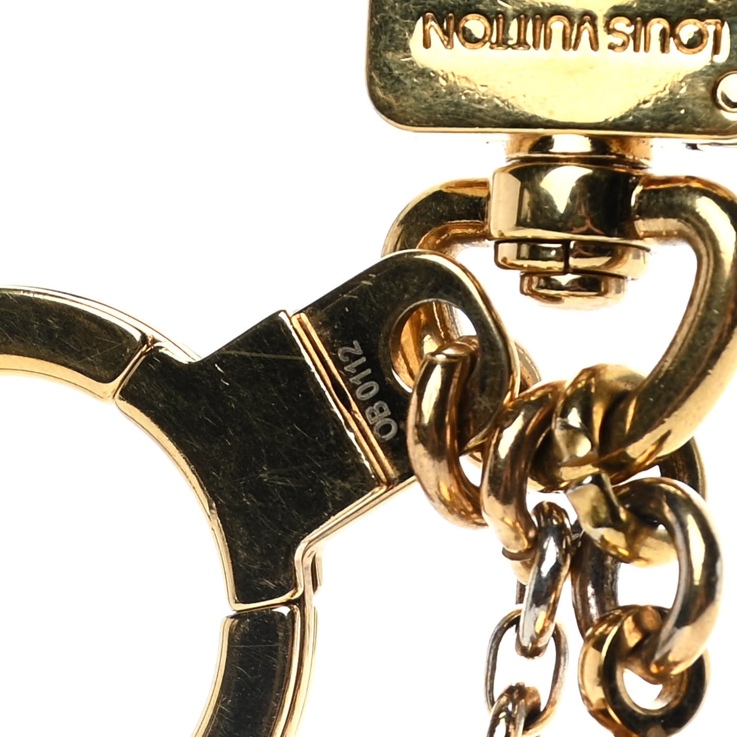 Acetate Confidence Bag Charm Key Holder