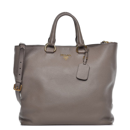 Prada Vitello Daino Tote Argilla 1 of 13