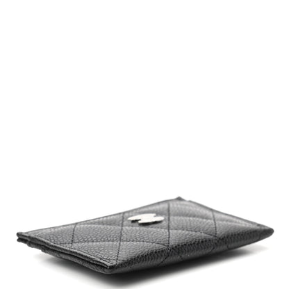 Chanel Caviar Quilted Card Holder Black 4 of 8