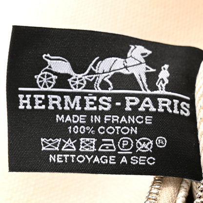 Hermes Canvas Large Bride-A-Brac Pouch Natural 6 of 6