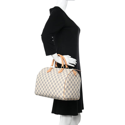 Louis Vuitton Damier Azur Speedy 30 2 of 14
