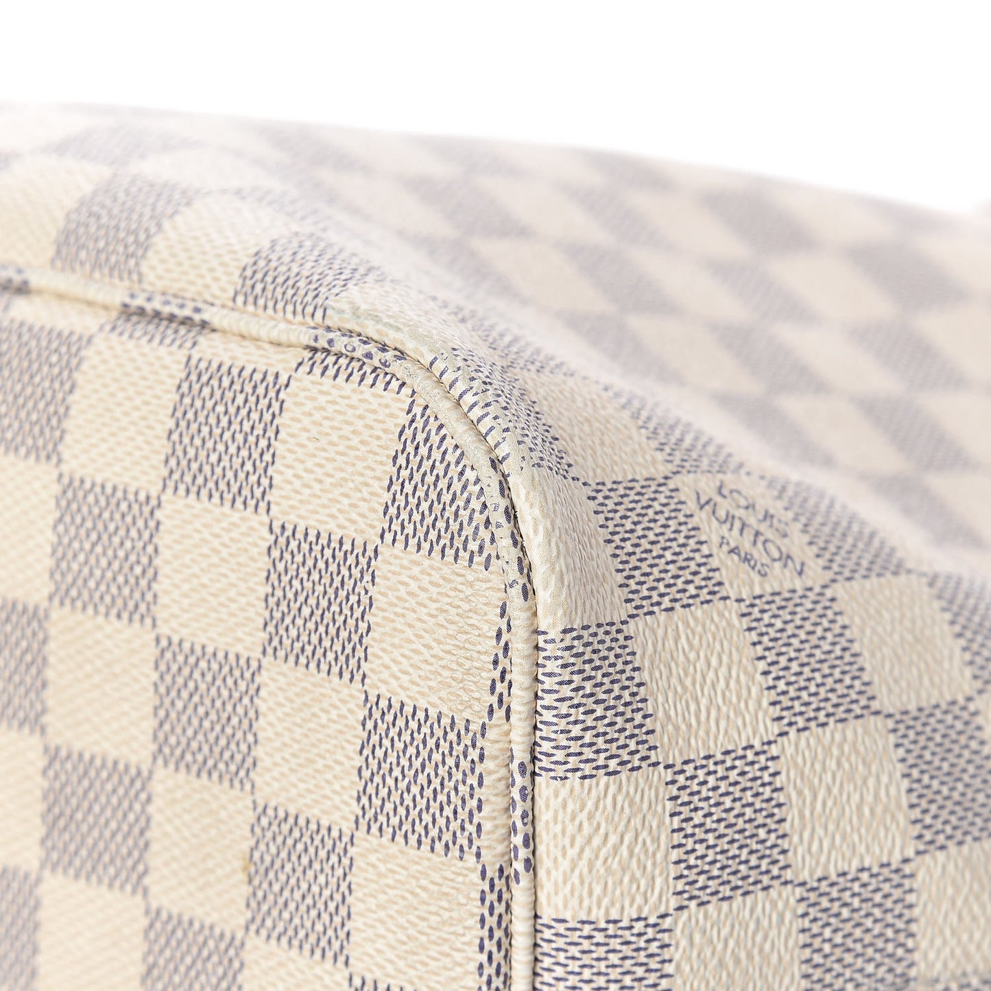 Damier Azur Neo Neverfull MM Rose Ballerine