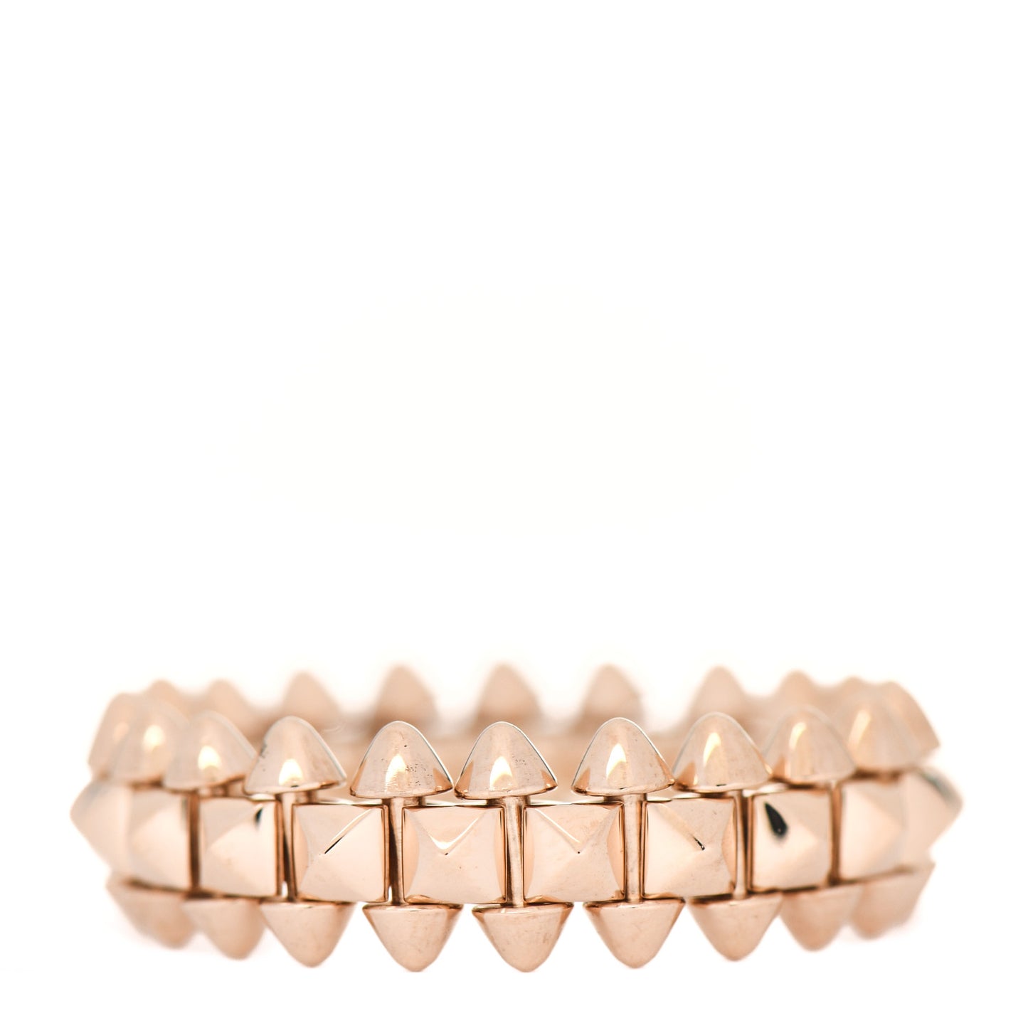 18K Pink Gold SM Clash De Cartier Ring 52 6