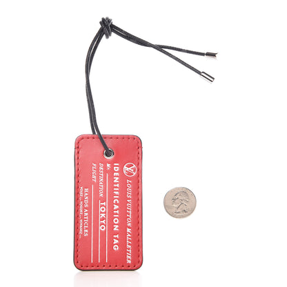 Louis Vuitton Monogram Eclipse Tokyo Name Tag 2 of 3