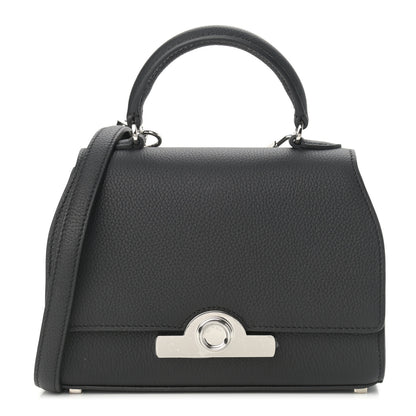 Moynat Taurillon Blush Rejane BB Black 1 of 9