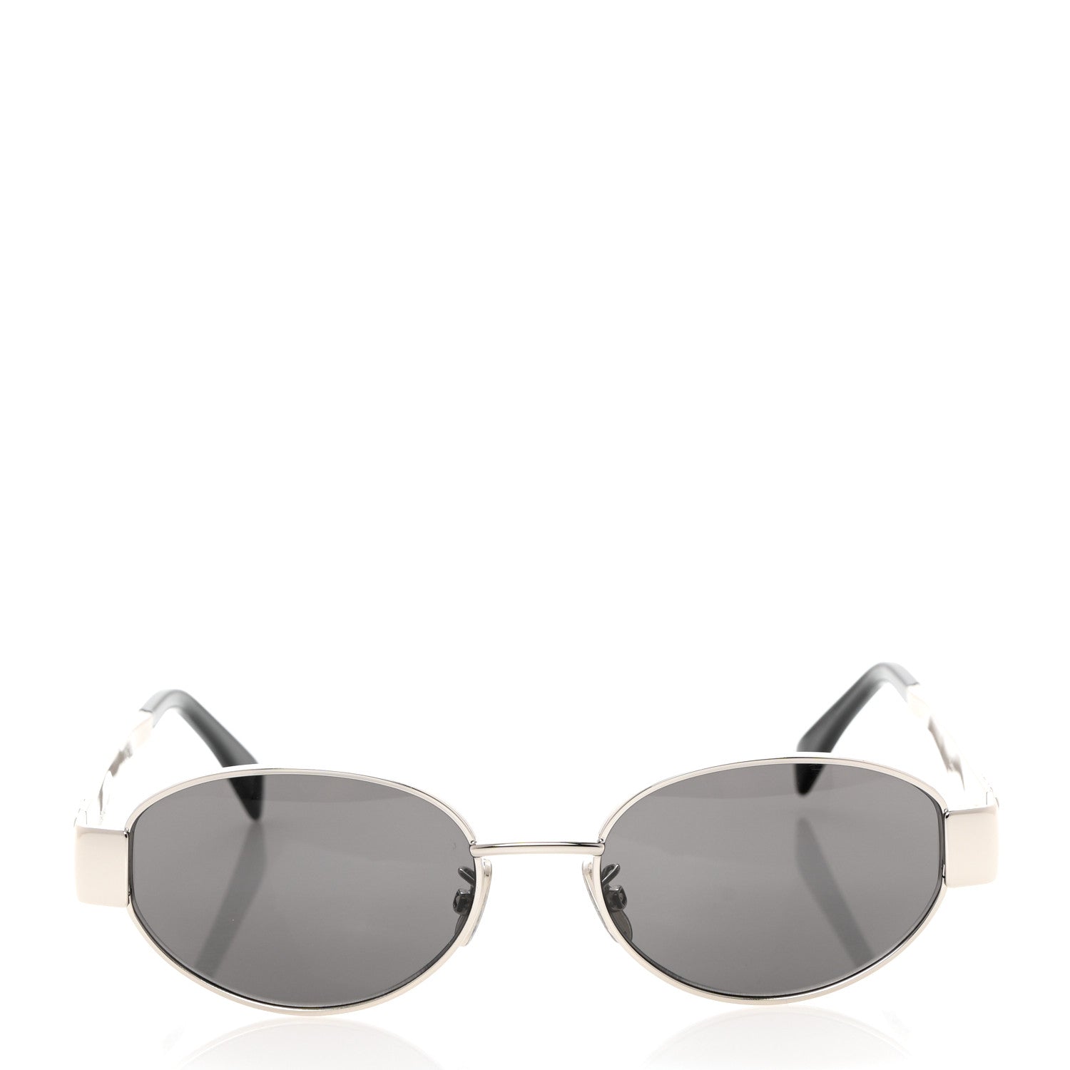 Celine Metal Triomphe 01 Sunglasses CL40235U Silver Black 2 of 10