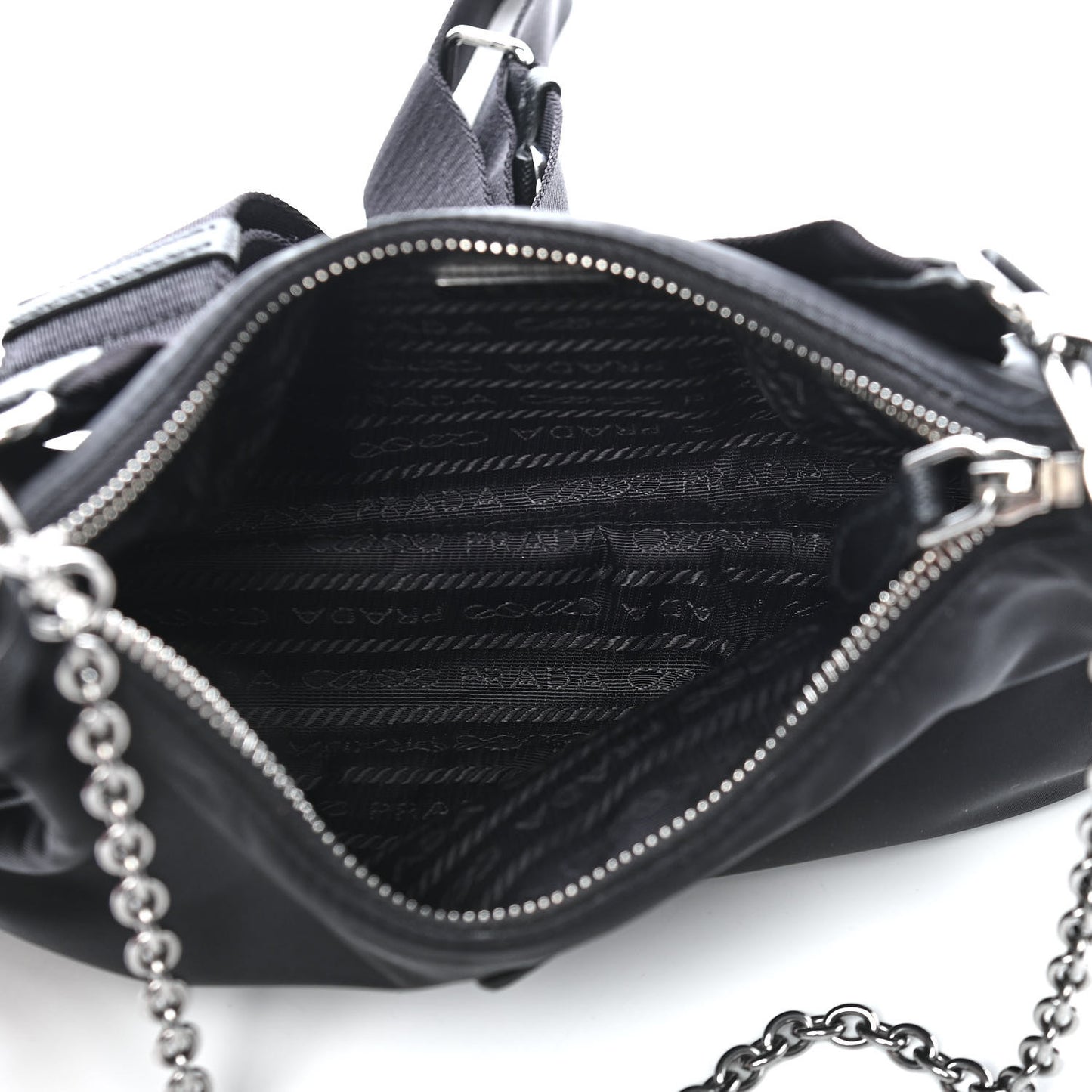 Nylon Re-Edition 2005 Shoulder Bag Black