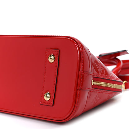 Louis Vuitton Vernis Alma BB Cherry 11 of 11