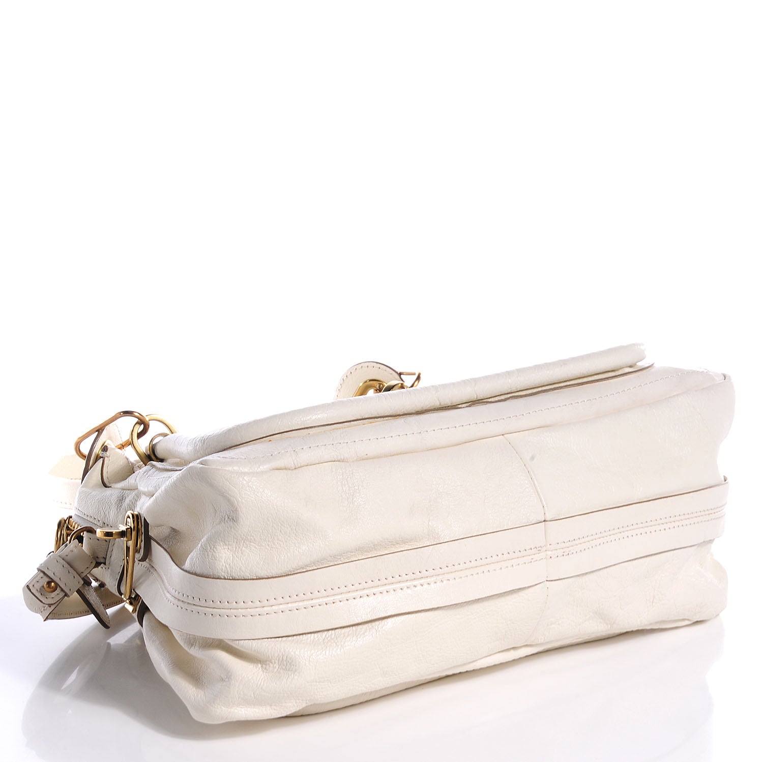 Chloe Calfskin Medium Paraty Cream 5 of 13