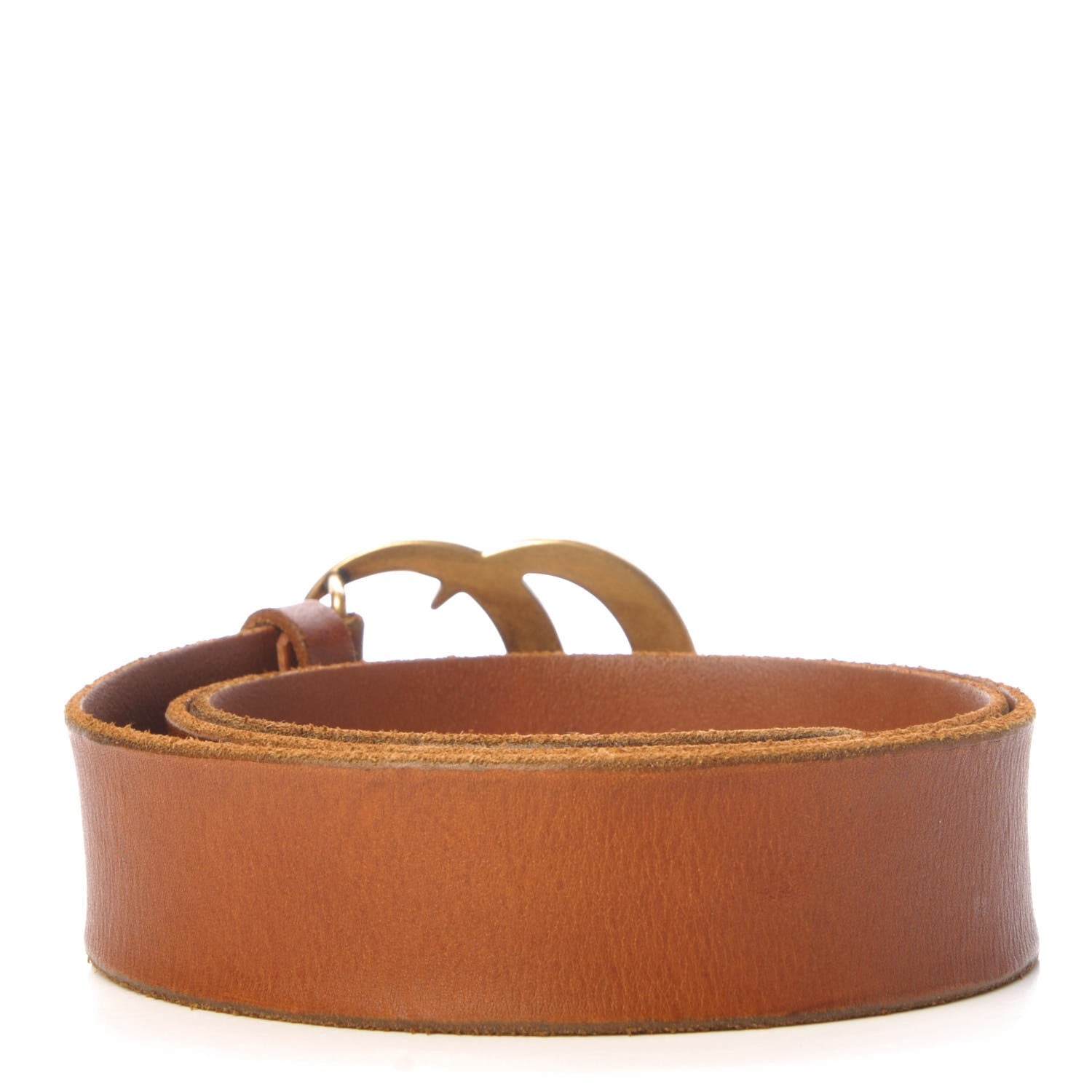 Gucci Faded Calfskin Double G 40mm Belt 90 36 Cuir 3 of 8