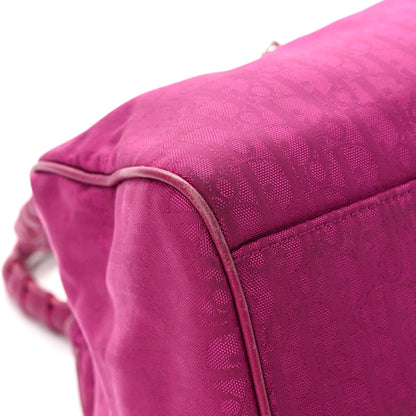 Christian Dior Nylon Monogram Small Lovely Tote Pink 9 of 14