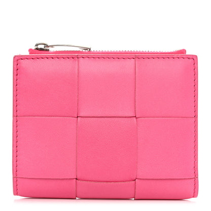 Bottega Veneta Lambskin Intrecciato Wallet Bon Bon 1 of 7