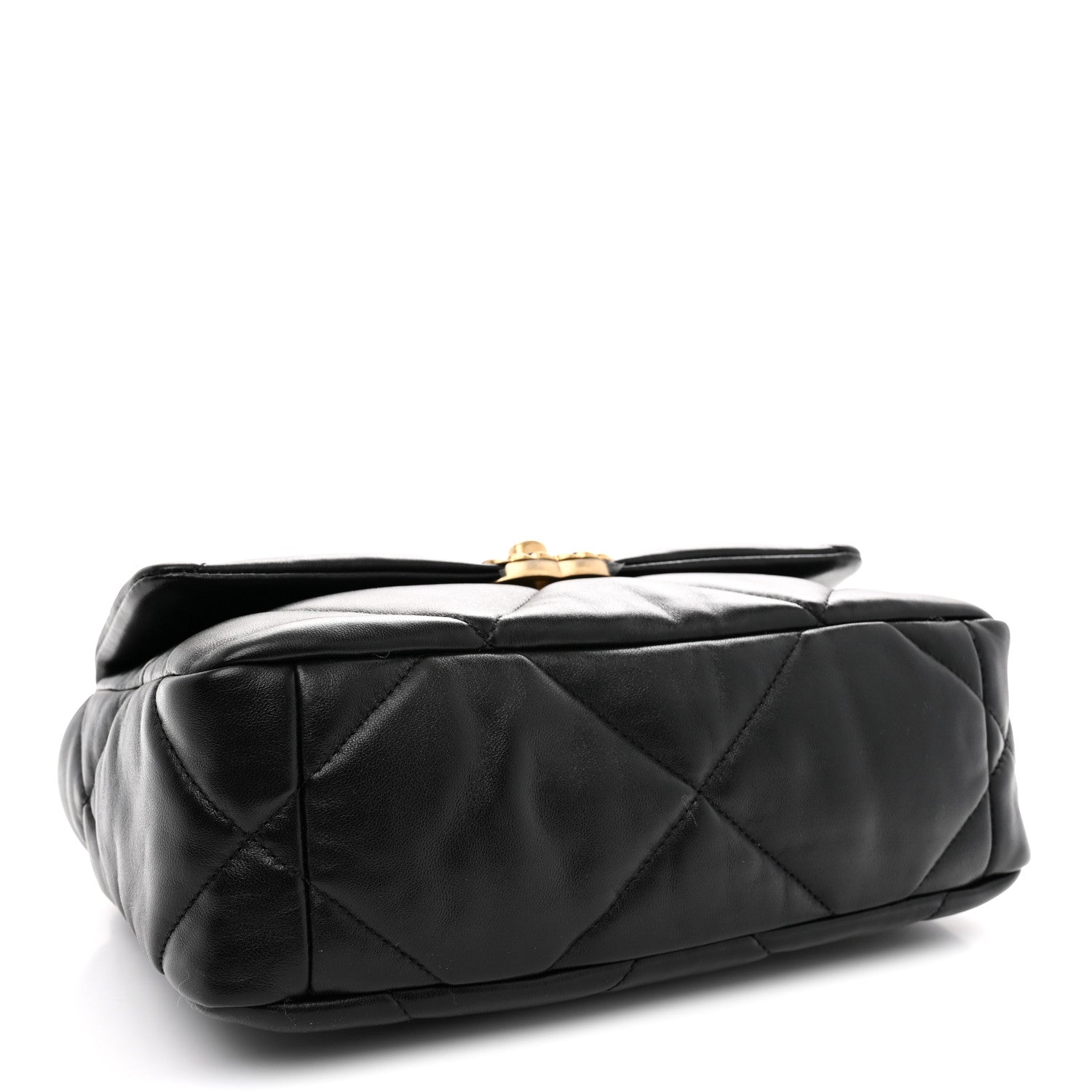 Chanel Lambskin Quilted Medium Chanel 19 Flap Black 4 of 10