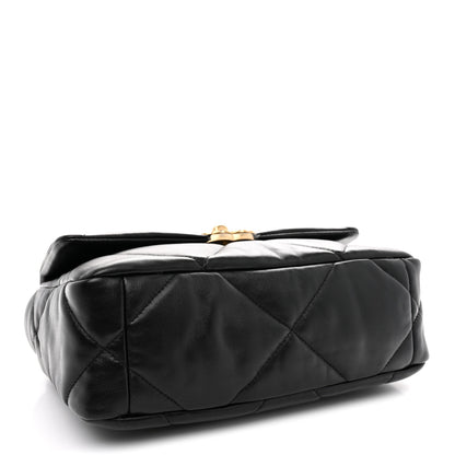 Chanel Lambskin Quilted Medium Chanel 19 Flap Black 4 of 10