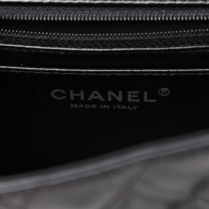 Chanel Lambskin Quilted Mini Square Flap Black 6 of 10