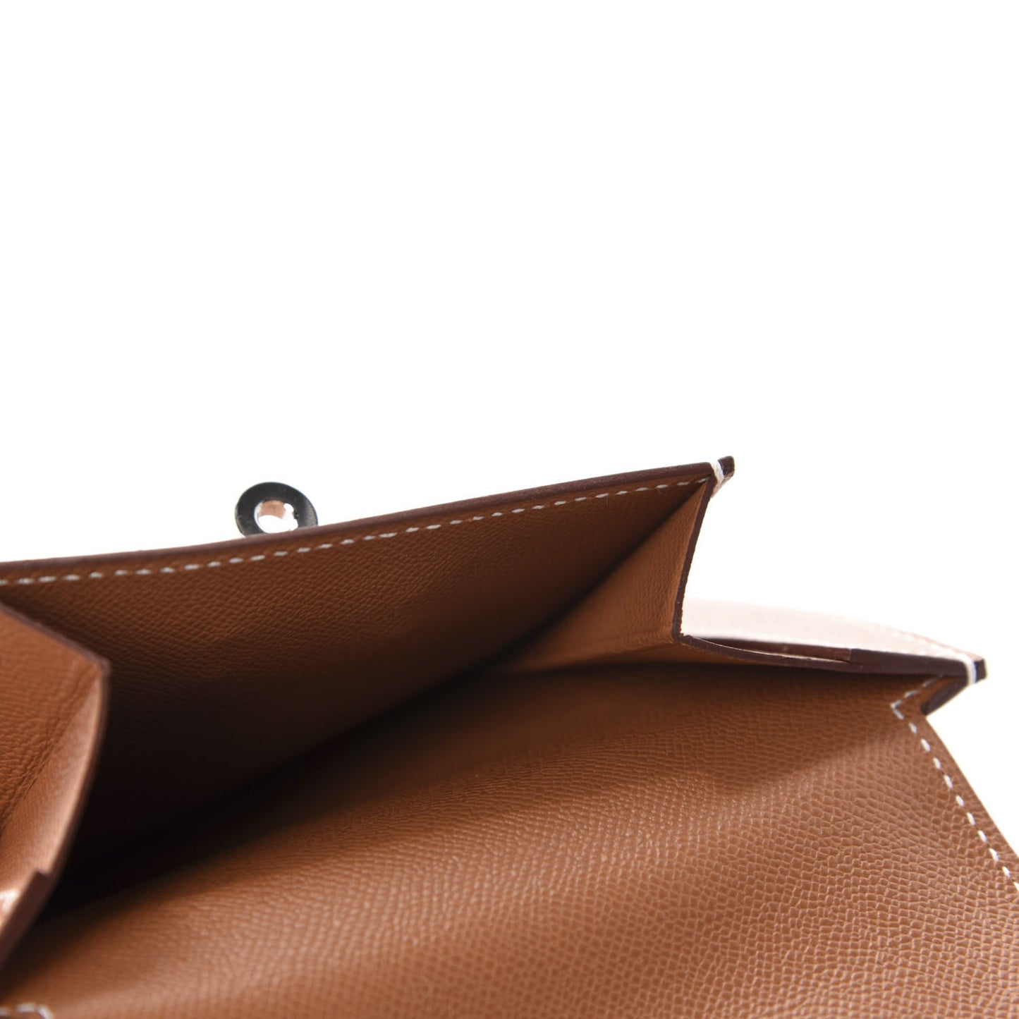Epsom Kelly Pocket Compact Wallet Gold