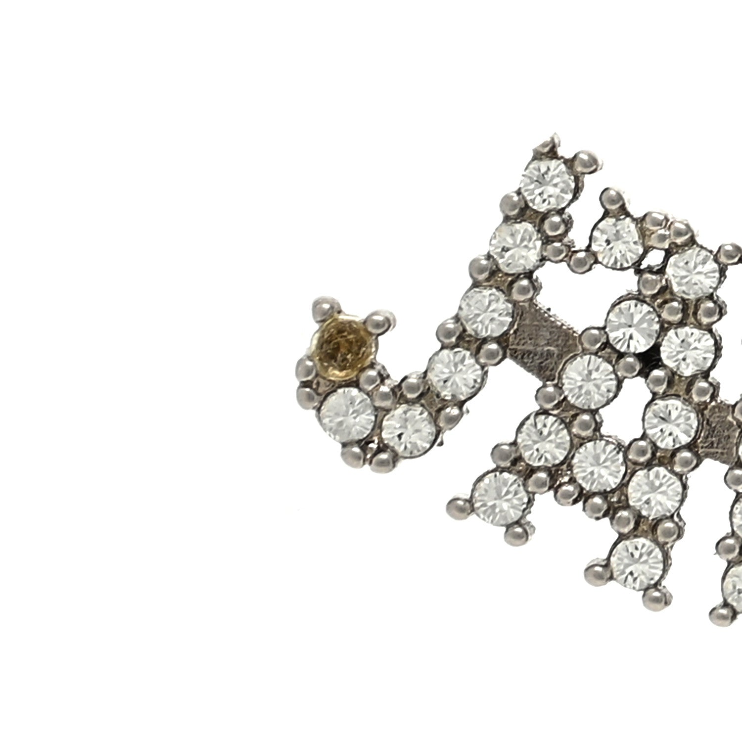 Christian Dior Palladium Crystal J'adior Earrings 5 of 6