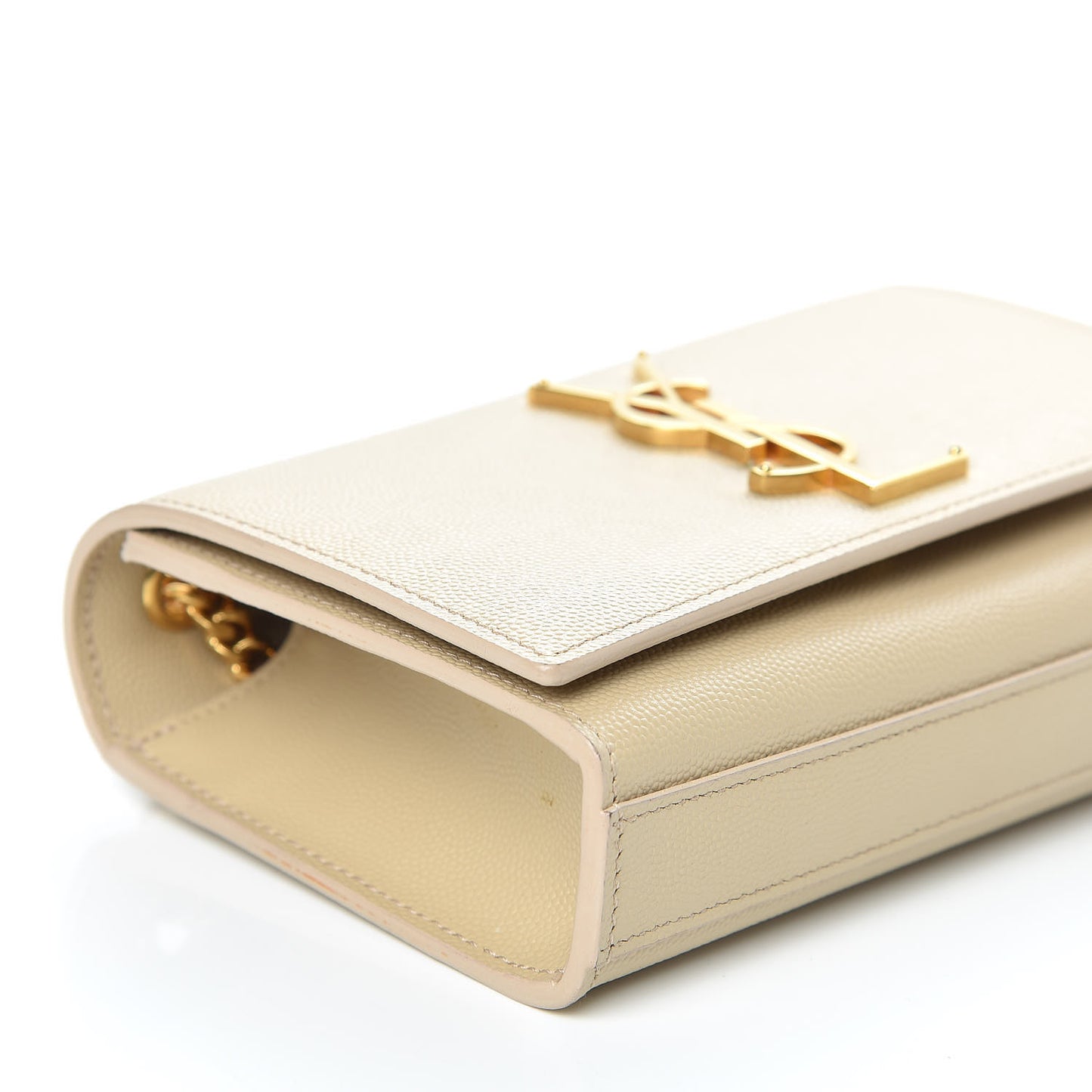 Grain De Poudre Small Monogram Kate Satchel Nude Powder