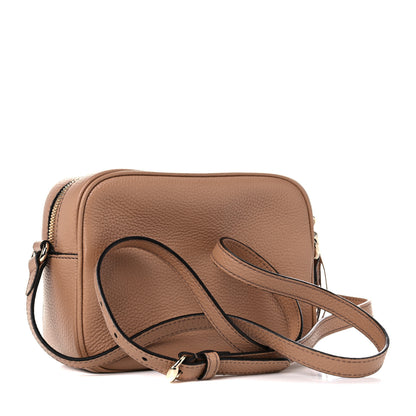 Gucci Pebbled Calfskin Small Soho Disco Bag Camelia 3 of 10