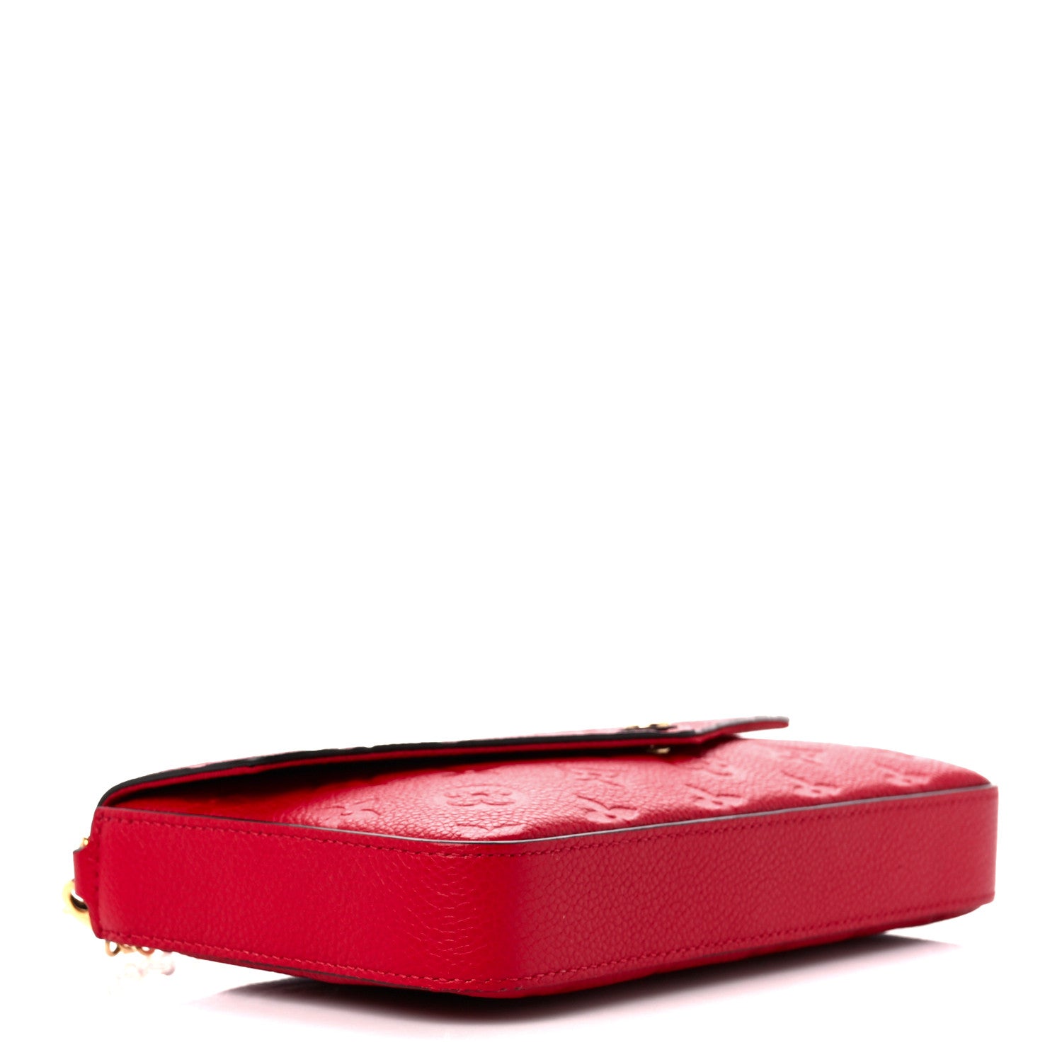 Louis Vuitton Empreinte Pochette Felicie Chain Wallet Scarlet 4 of 10