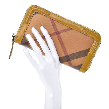 Burberry Nova Pop Degrade Large Zip Around Wallet Yellow 2 of 8