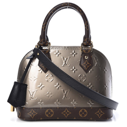 Louis Vuitton Vernis Epi Monogram Alma BB Champagne Metallise 1 of 12