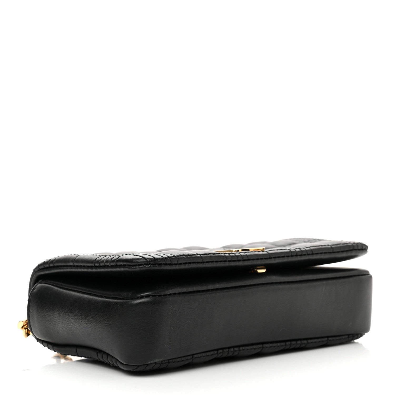 Burberry Lambskin Quilted Mini Lola Bag Black 4 of 8