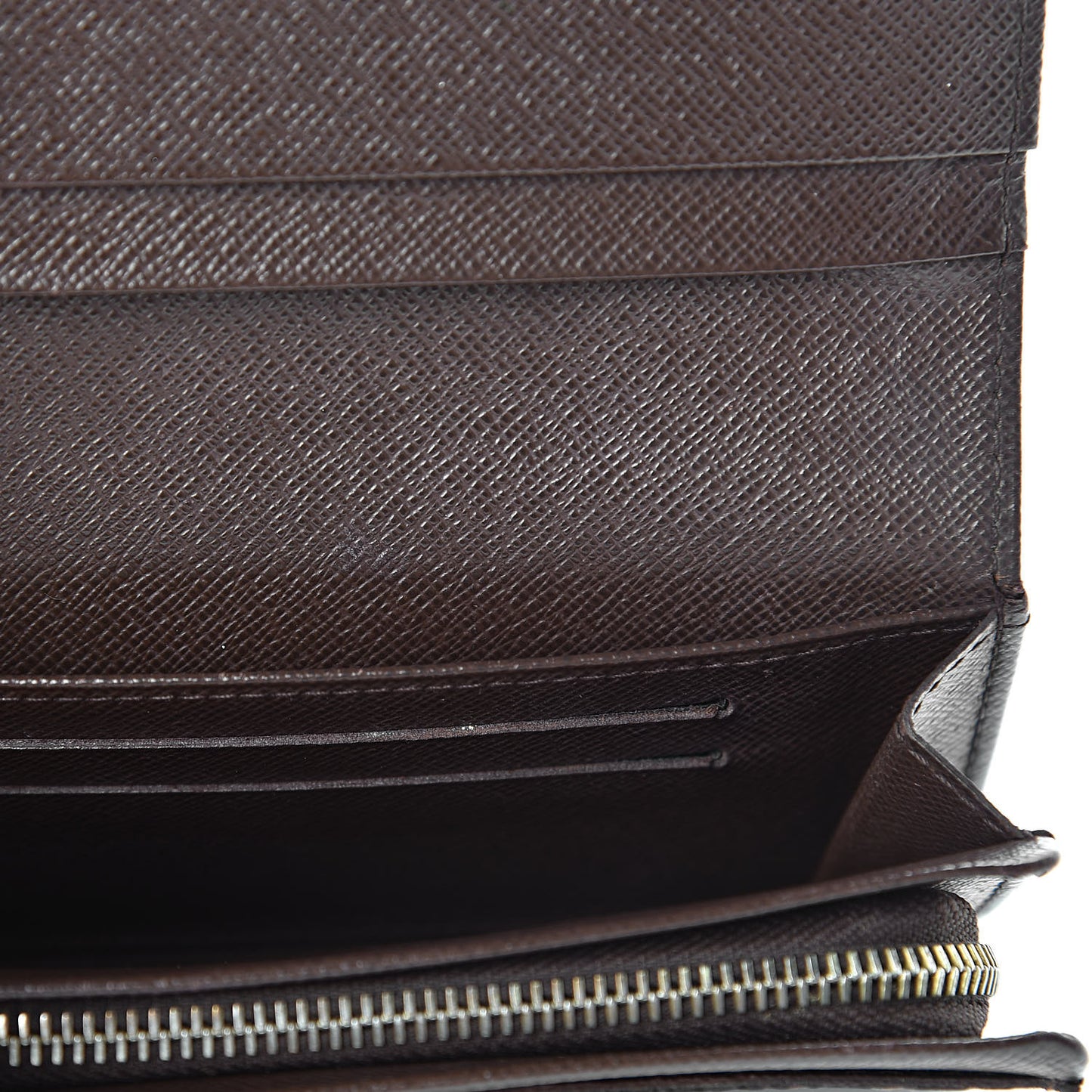 Damier Ebene Porte-Monnaie Billets Tresor Wallet