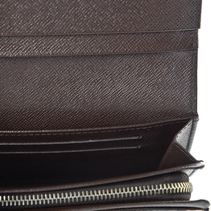 Louis Vuitton Damier Ebene Porte-Monnaie Billets Tresor Wallet 8 of 17
