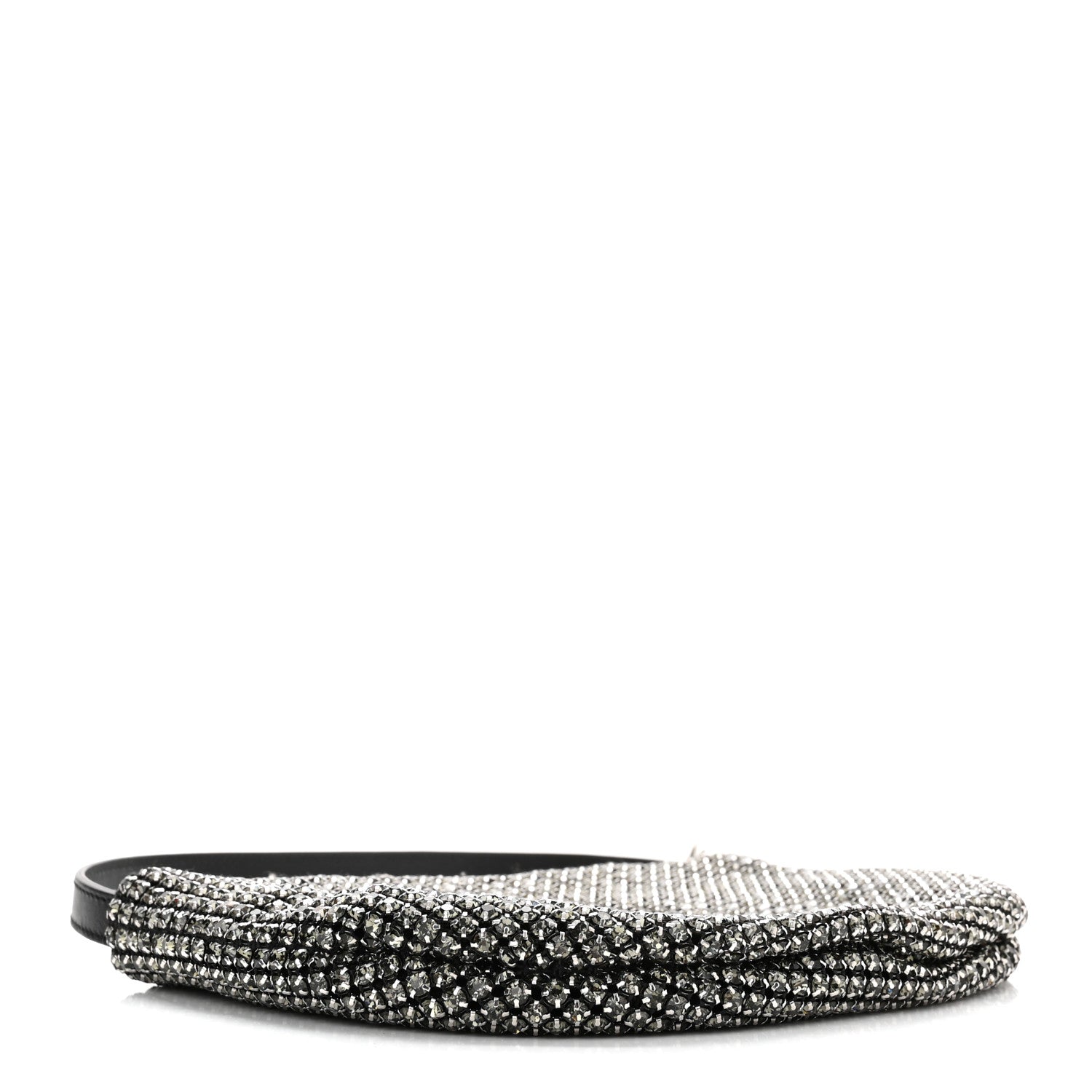 Alexander Wang Mesh Crystal Wanglock Fortune Cookie Bag Black 4 of 11