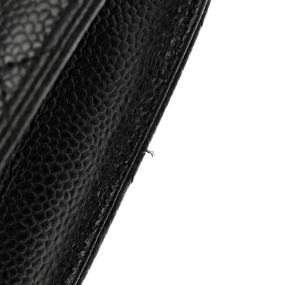 Chanel Caviar Quilted Wallet on Chain WOC Black 11 of 14