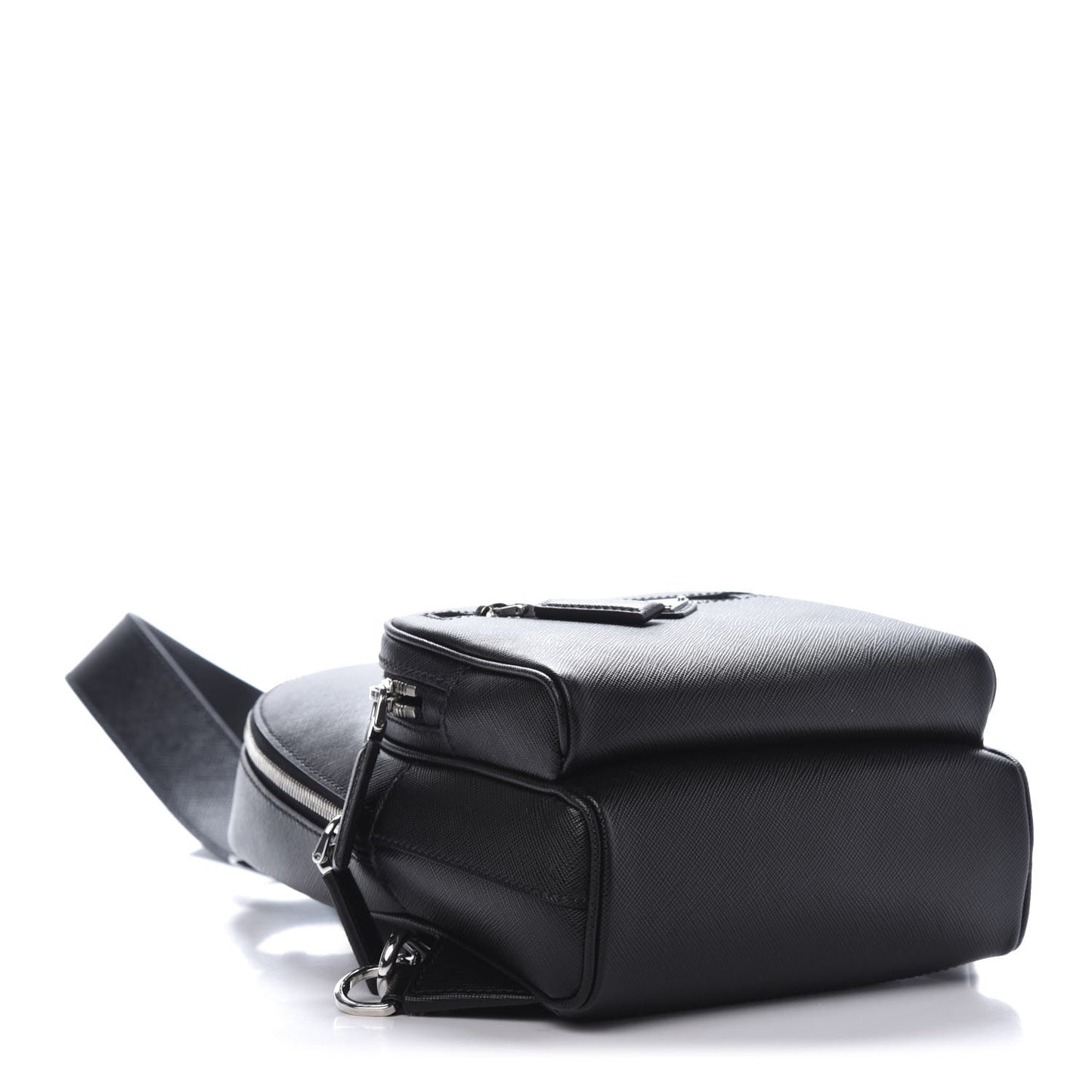Saffiano Sling Backpack Black
