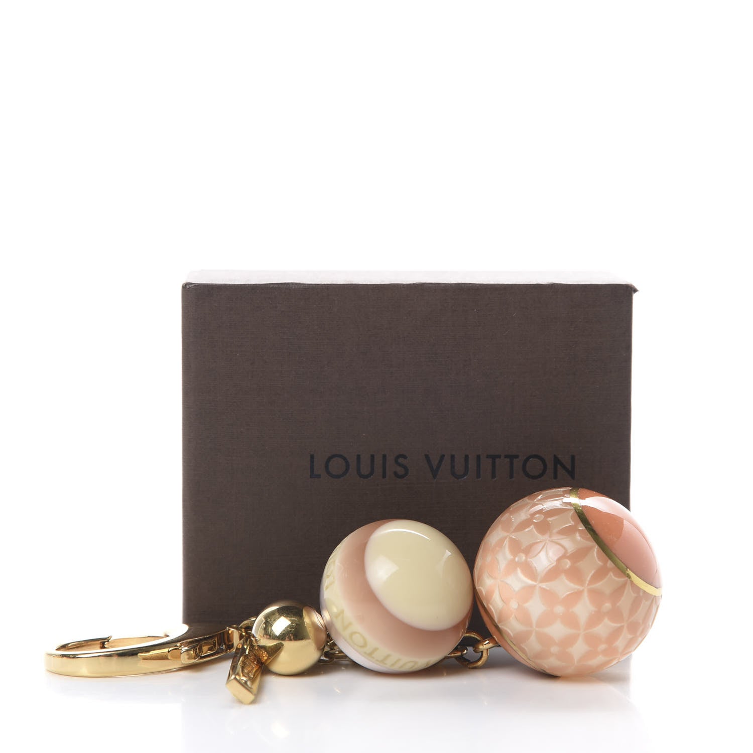 Louis Vuitton Mini Lin Croisette Bag Charm Pink 5 of 5