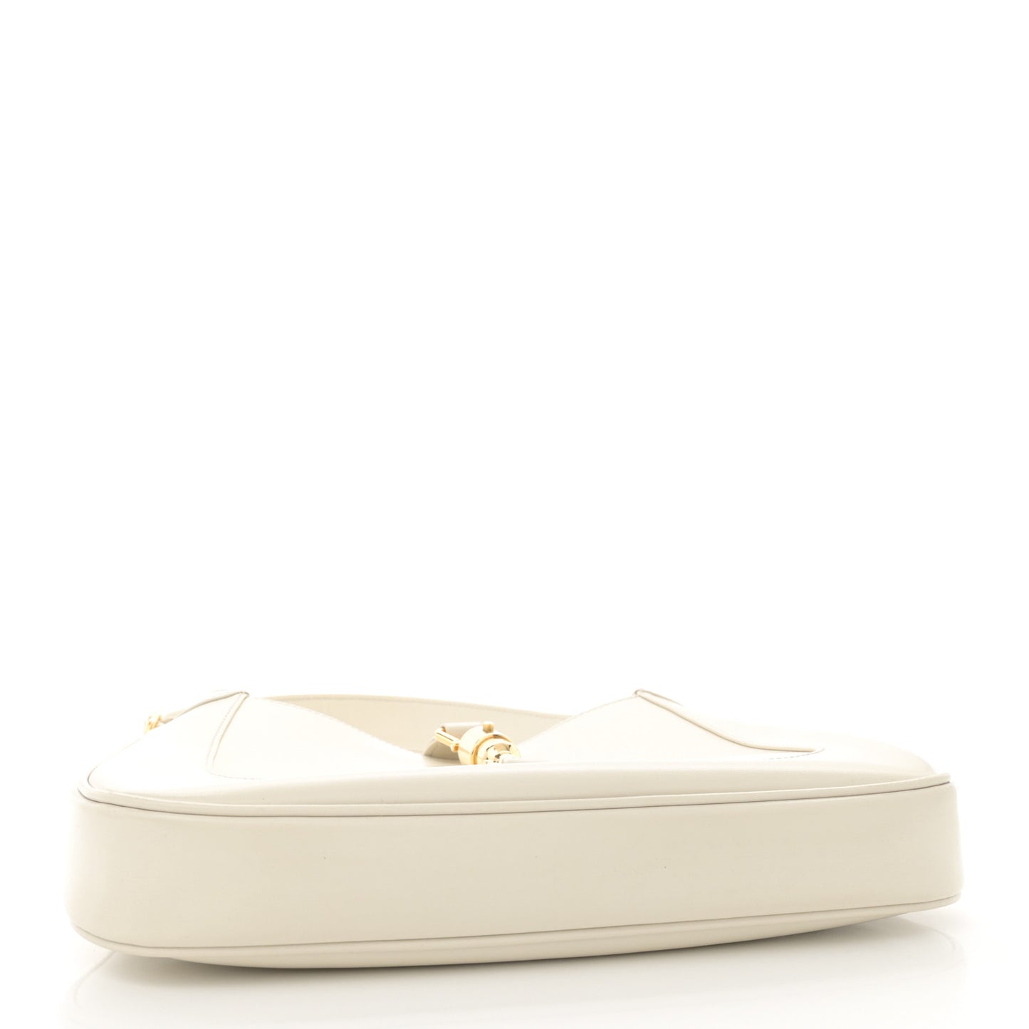 Boarded Dyana Lux Calfskin Small Jackie 1961 Hobo Mystic White