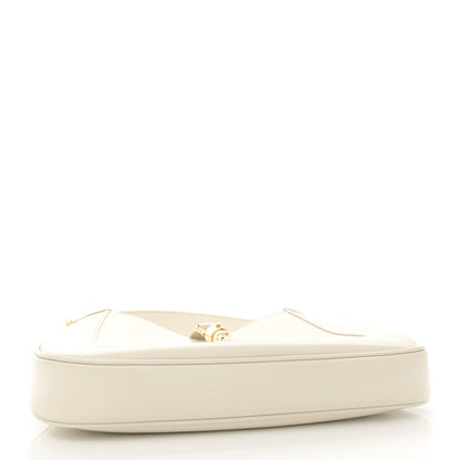Gucci Boarded Dyana Lux Calfskin Small Jackie 1961 Hobo Mystic White 4 of 18